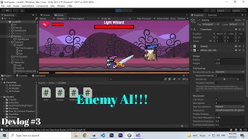 Unity My Game Devlog #3 - Enemy AI