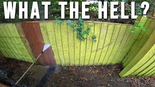 Greenest Fence I've EVER Cleaned  & Patio RIP OFF?
