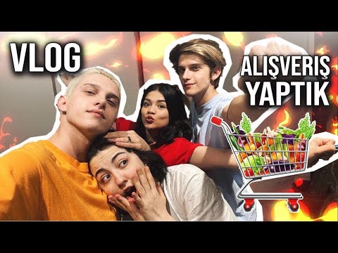 EKİP KARANTİNA ALIŞVERİSİ VLOG / BUSE KORKMAZ /  İKİZLER