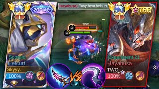 NEW HELCURT VS BUFFED HAYABUSA WHO IS THE STRONGEST ASSASSIN? ( Must Watch ) MLBB