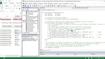 Excel 2010 : Comment faire une boucle sur contenu sans MFC via Excel VBA en moins de 5 min.