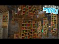 COSTRUISCO una ENORME BIBLIOTECA - Minecraft ITA SURVIVAL #1074.1
