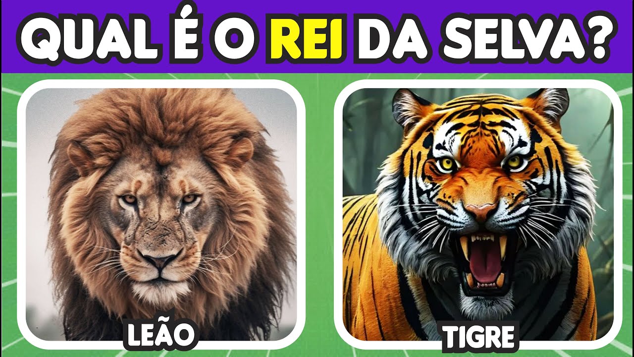 Quiz dos Animais🧠 I Quiz de Conhecimentos Sobre os Animais I 40 Perguntas I Quiz