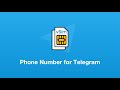 Telegram virtual number  phone number