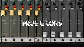 Pros and Cons of Getting an Analog Console
