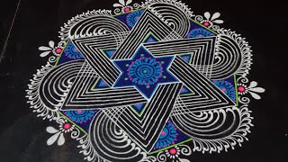 Varalakshmi Vratham Kolam Star Padi Kolam Design Clic Rani