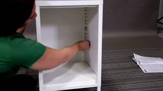 Locker Assembly Tips: Installing Adjustable Shelves