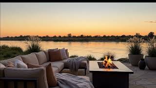 🌵 Arizona Sunset River with Acoustic Guitar (no vocals)