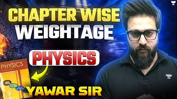 Physics Chapter wise Weightage | 10 Chapter = 140 Marks🔥| Most Important Chapters for NEET 2025🚨