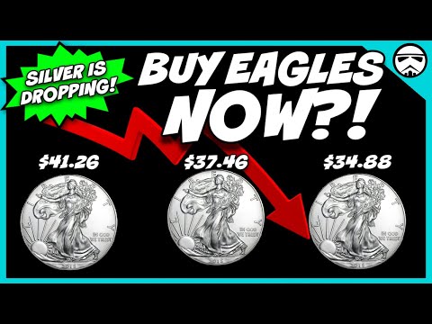 American Silver Eagle Coins Prices Dropping - Should You Buy Them Now?