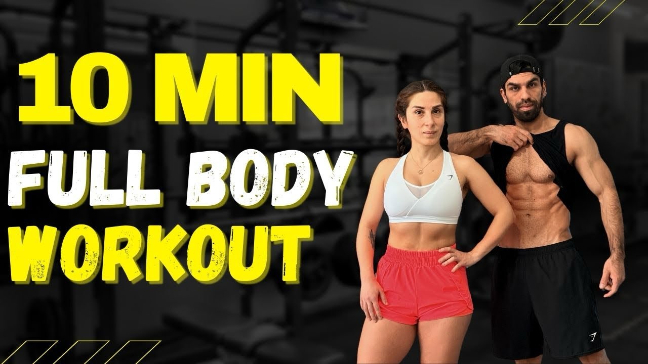 10 MIN FULL BODY WORKOUT AT HOME | No Equipment - YouTube