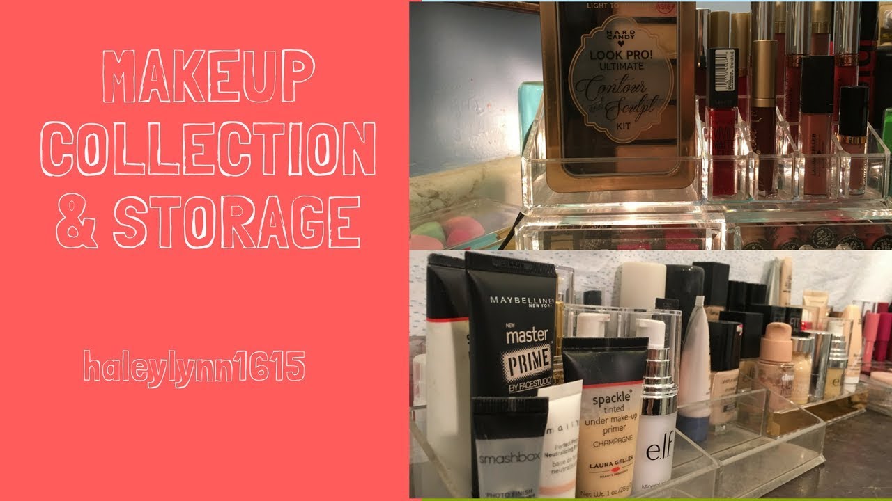 Makeup Collection & Storage March 2018 - haleylynn1615