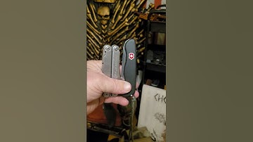 BEST MULTI TOOL FOR SURVIVAL?? #pocketknife  #multitool #shorts #switzerland #swissarmyknife