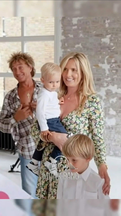 Rod Stewart Famili 🥰❤️ #rodstewart #rodstewartsongs #80s #70s #monkband