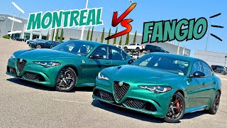 2024 Alfa Romeo Giulia Quadrifoglio Verde Montreal and Verde Fangio Paint Comparison