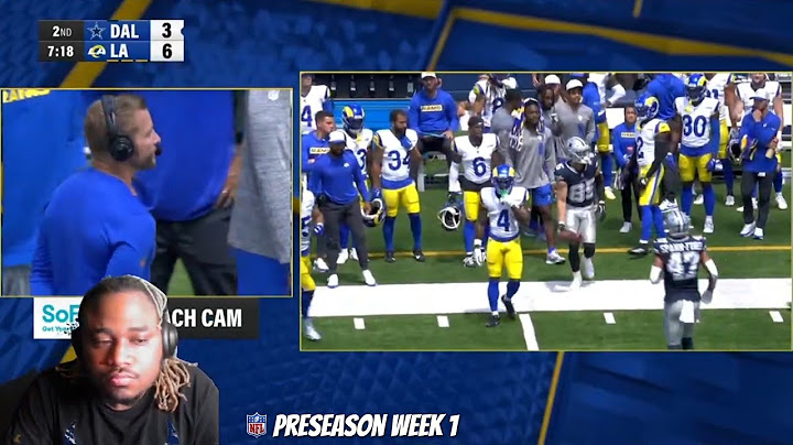 Dallas Cowboys vs. Los Angeles Rams | 2024 Preseason Week 1 Game Highlights! Reaction
