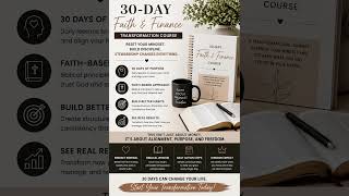 This 30-day faith-based reset built my mindset, structure, and consistency.