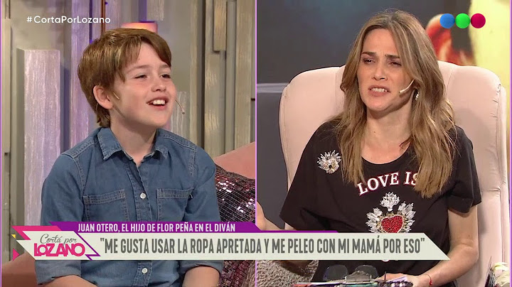 La adicción de Juan, el hijo de Flor Peña - Cortá por Lozano 2019