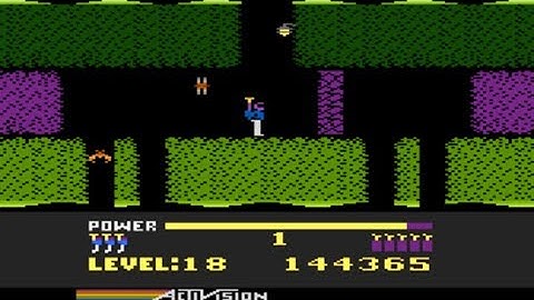 Hero Atari 5200 gameplay