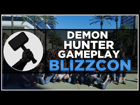 Demon Hunter Gameplay Blizzcon EARLY DEMO