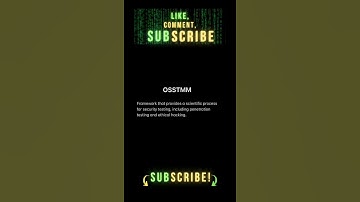 What is OSSTMM? 💻 Pentesting Fundamentals