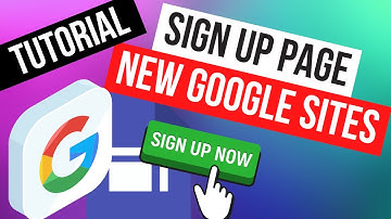 How to Create a LANDING PAGE For Free | Google Sites Tutorial (Signup Page)
