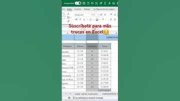 Insertar y eliminar filas y columnas con atajos en Excel. #music #80smusic #atajos #exceltips