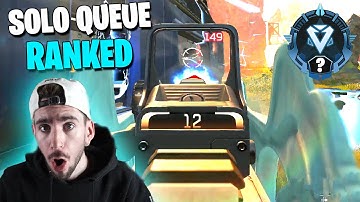 The RARE Chance of getting GOOD Teammates Solo Queuing Ranked on Apex Legends