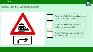 theorieprüfung fahrschule klasse B - THEORETISCHE FÜHRERSCHEINPRÜFUNG KLASSE B 2023 - Prüfung 3