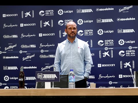 José Alberto: “Tenemos muchas ganas de vivir el ambiente de La Rosaleda”