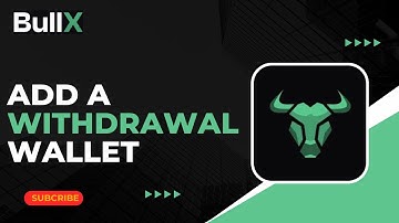 How To Add A Withdrawal Wallet To BullX NEO !