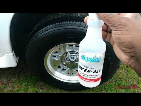 coverall California edition tire shine review - YouTube