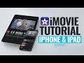Imovie app tutorial  how to edits on iphone  ipad 2023
