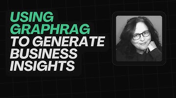 Using GraphRAG to Generate Business Insights
