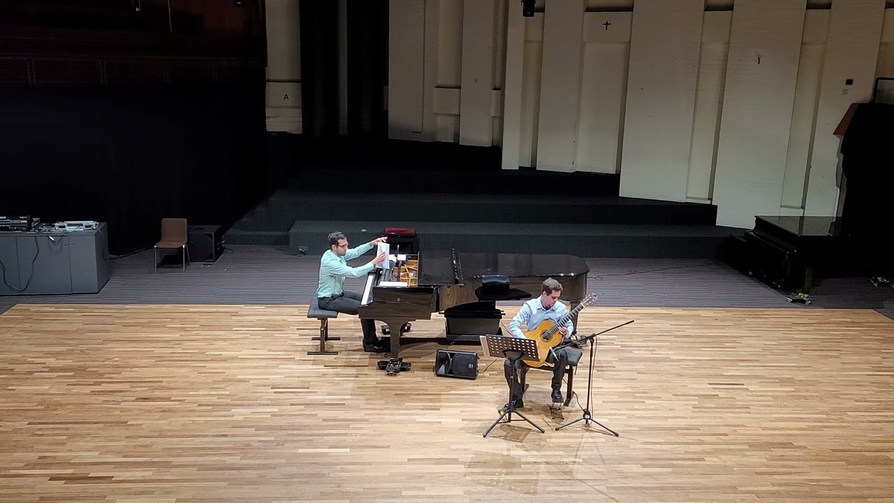 Radamés Gnattali: Sonatina no.2 para Violão (Fernando Genari) e Piano (Felipe Novellino)
