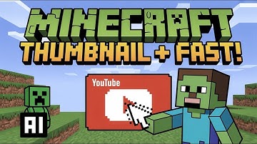 How to Make Minecraft YouTube Thumbnails in Remaker AI