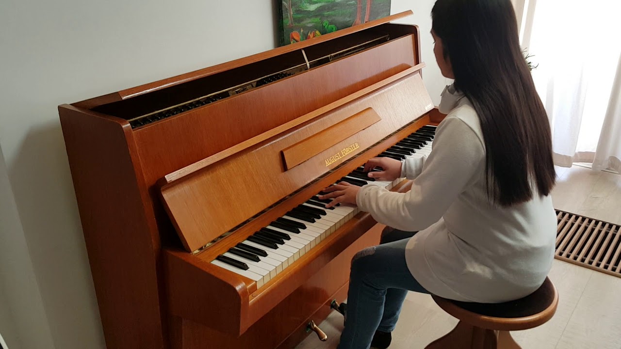 August Förster Piano Te Koop Eindhoven YouTube