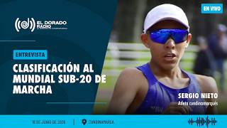 #Entrevista | Sergio Nieto aseguró su clasificación al Mundial Sub-20 de Atletismo