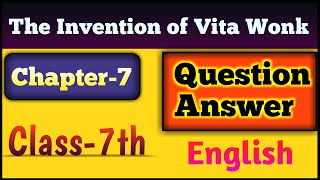 Class 7 English Chapter 7 question answer | NCERT English | By Solutions for you