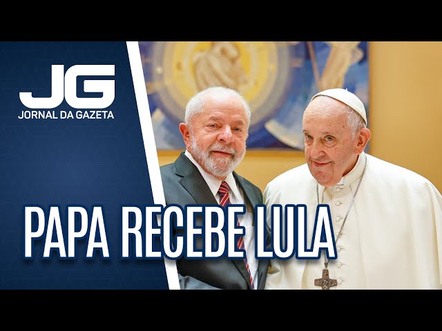 Em reunião de 45 minutos, Lula e papa Francisco conversam sobre a