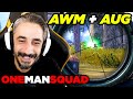 BUNA KİM DAYANABİLİR? AWM + AUG !!  - PUBG Mobile One Man Squad