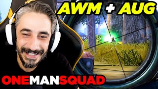 Buna Ki̇m Dayanabi̇li̇r? Awm Aug - Pubg Mobile One Man Squad
