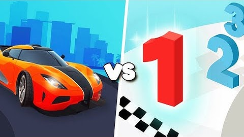 Number Merge (vs) Race Master 3D : Super Satisfying Fun Gameplay Android, iOS |