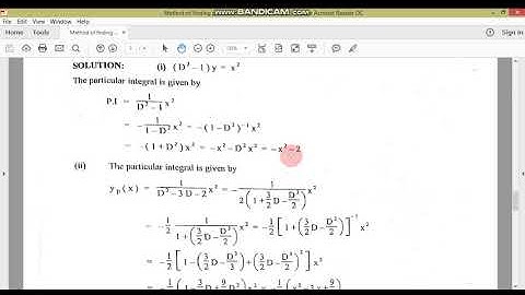 Method of finding particular integral  case 03//ODE//M.Adnan Anwar
