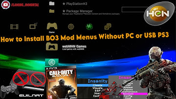 How to Install BO3 Mod Menu Without PC or USB PS3