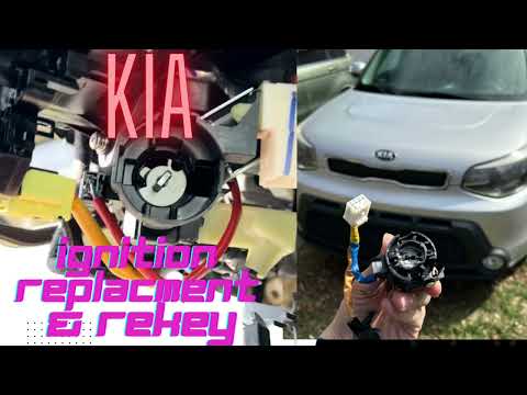 Kia ignition replacement and rekeying ( after Kia boys destroyed it )