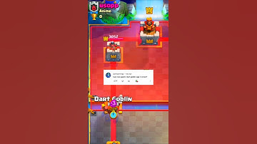 Can rune giant + 2 dart goblin + rage 3 crown 👑 #clashroyale