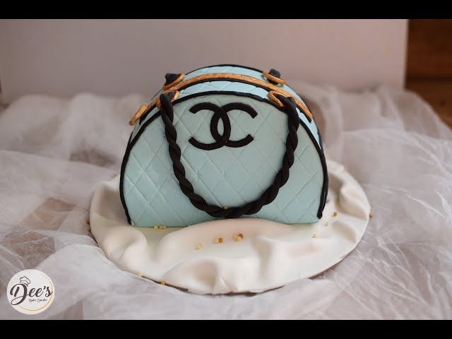 How to make a Chanel Purse Cake 