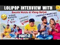 Part2  lollipop interview with swthi naidu vizag satya  anchor chandu  chandu official