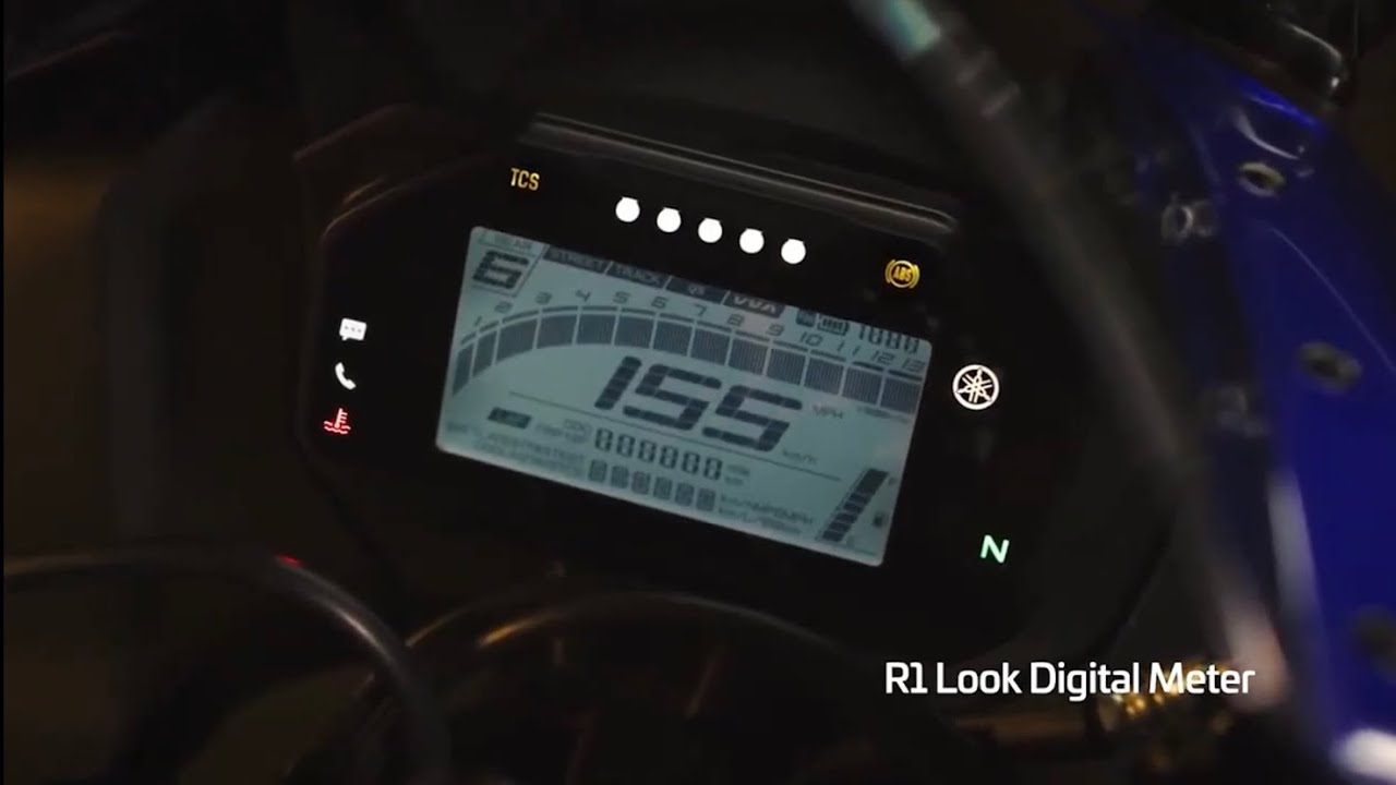 New launched R15V4 & R15M digital speedometer like R1🔥😍 | features ...